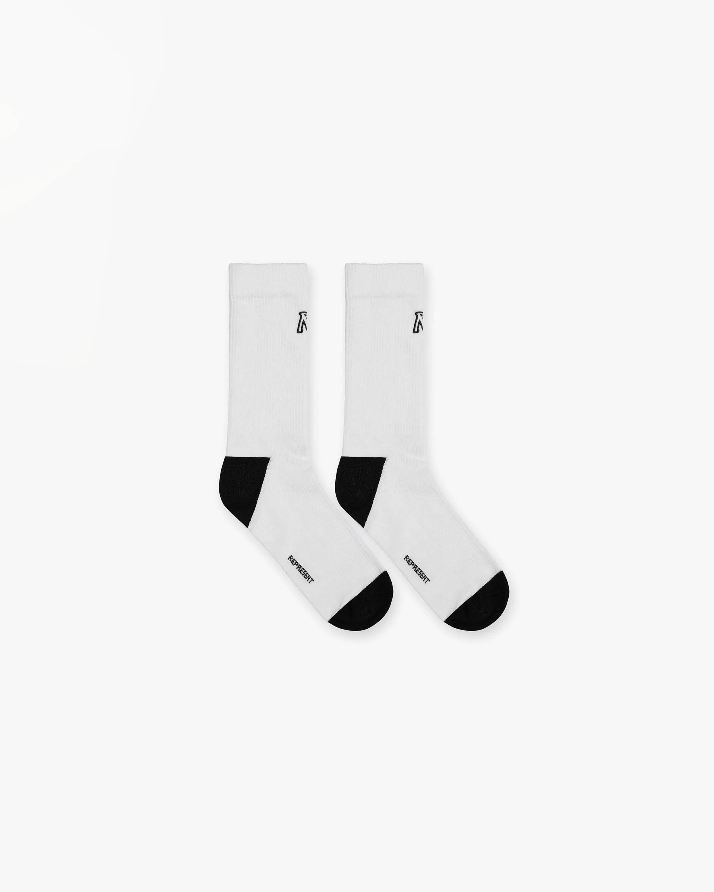 Initial Socks - Black